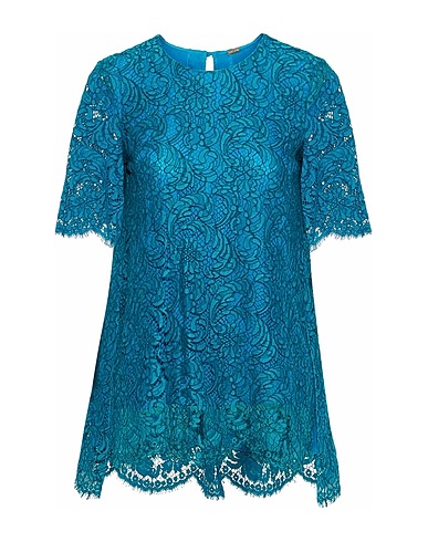 ADAM LIPPES Top Deep teal 74% Cotton, 18% Viscose, 8% Nylon