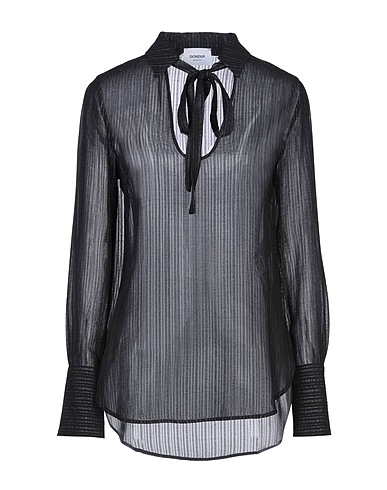 DONDUP Top Black 87% Viscose, 13% Polyamide