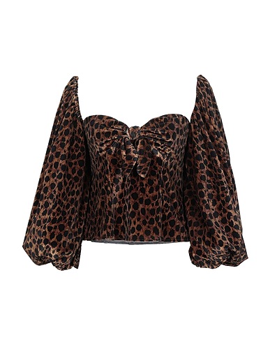 THE ATTICO Top Khaki 92% Polyester, 8% Elastane