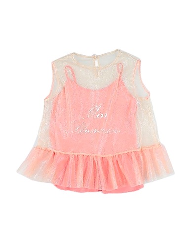 MISS BLUMARINE Top Pastel yellow 100% Polyester