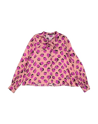 MARCO BOLOGNA Camicie  e bluse fantasia Rosa antico 100% Viscosa
