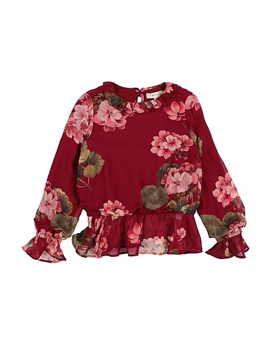 TWINSET Top Burgundy 100% Viscose
