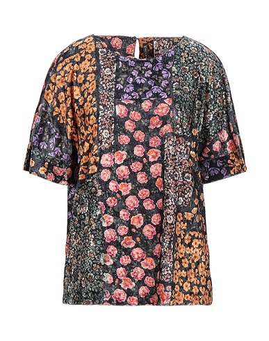 MANILA GRACE Top Black 95% Polyester, 5% Elastane