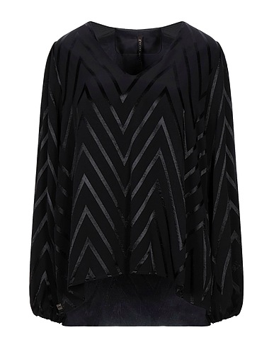 MANILA GRACE Top Black 100% Viscose