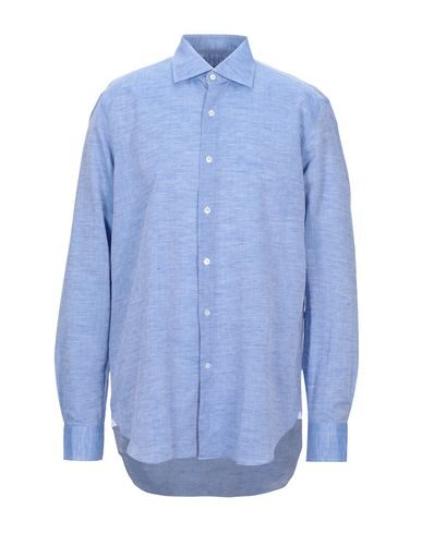 Maria Santangelo Napoli Patterned Shirt In Azure