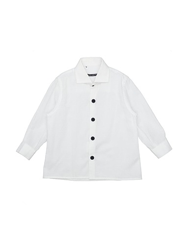 NEILL KATTER Patterned shirt White 100% Cotton