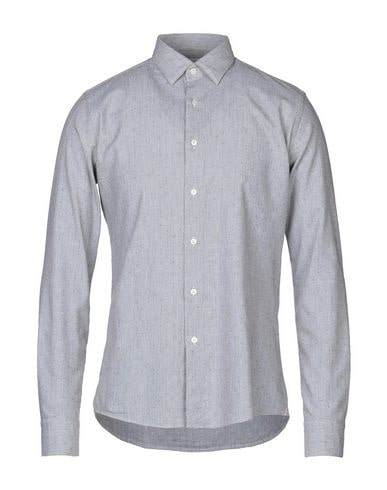 Rosso Malaspino Solid Color Shirt In Light Grey
