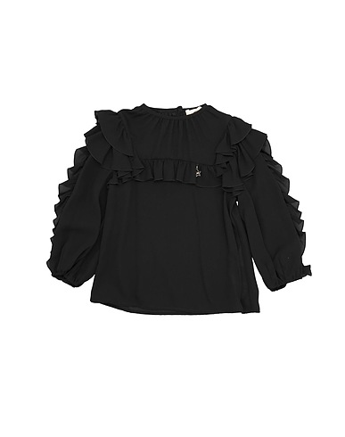 ELISABETTA FRANCHI Top Nero 100% Poliestere