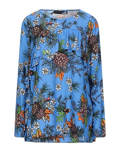 LOVE MOSCHINO Top Azure 100% Viscose