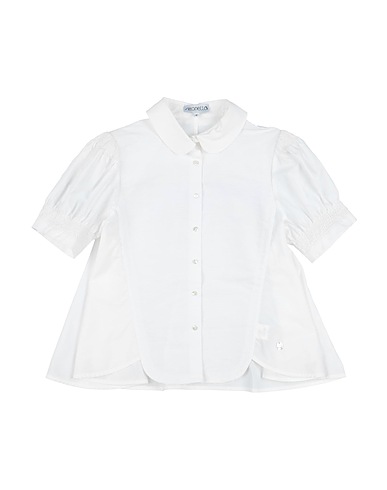 SIMONETTA Solid colour shirts & blouses White 100% Cotton