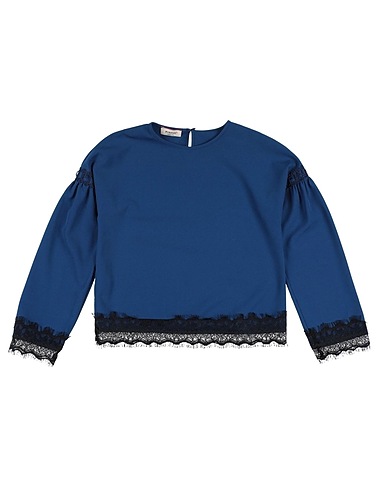 PINKO UP Top Bleu 95% Viscose, 5% Élasthanne, Polyamide