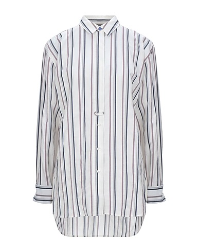 PS PAUL SMITH Striped shirt White 82% Cotton, 18% Acetate