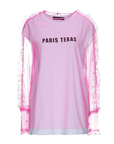 FRANKIE MORELLO Top Pink 100% Polyamide, Cotton