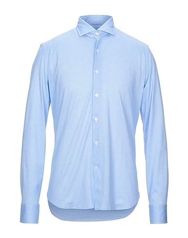 SONRISA Solid color shirt CELESTE 100% Cotton