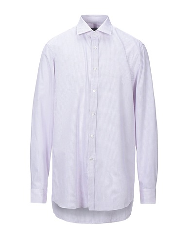 DUNHILL Checked shirt Pink 100% Cotton