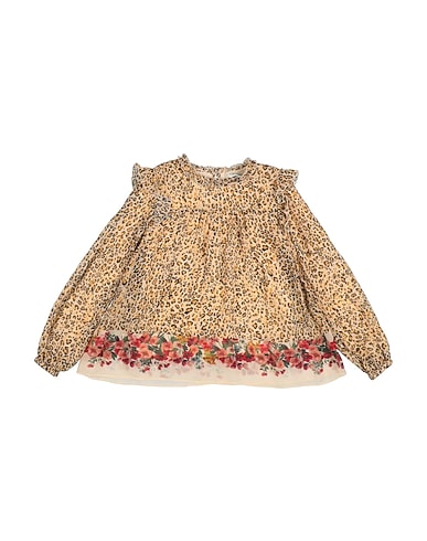 TWINSET Top Sand 100% Viscose, Cotton, Elastane
