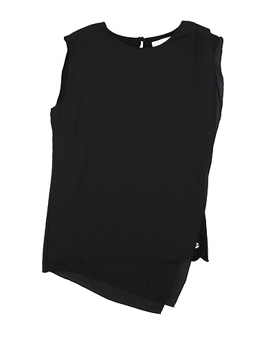 BYBLOS Top Nero 100% Poliestere, Viscosa, Elastan