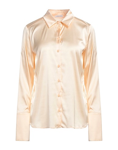 PATRIZIA PEPE Solid color shirts & blouses Light pink 67% Viscose, 28% Polyamide, 5% Elastane