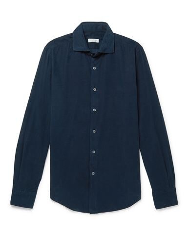 Glanshirt Shirts In Slate Blue