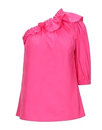 BLUMARINE - Top asymétrique