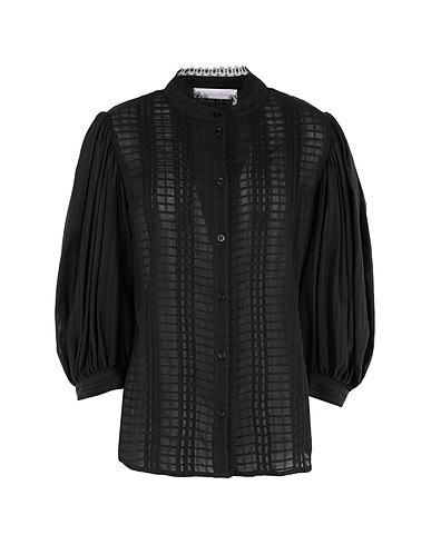 SEE BY CHLOÉ Lace shirts & blouses Black 100% Cotton
