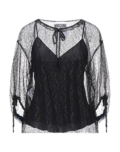 MOSCHINO Top Nero 100% Poliammide