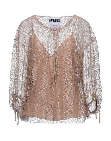 MOSCHINO Top Khaki 100% Poliammide