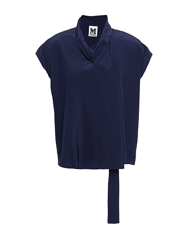M MISSONI Silk top Midnight blue 100% Silk
