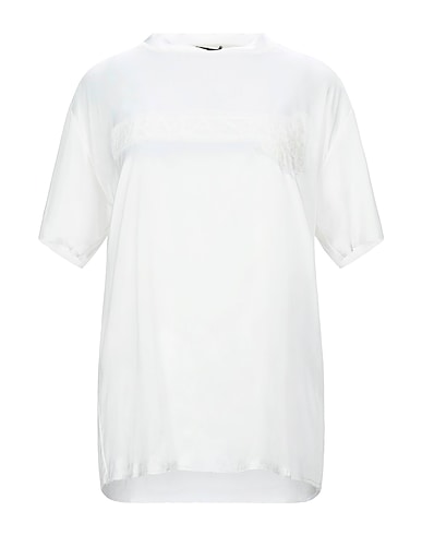 ERMANNO DI ERMANNO SCERVINO Top Avorio 94% Rayon, 6% Elastan
