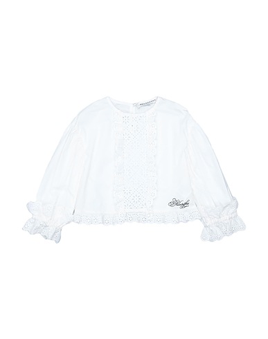 PHILOSOPHY di LORENZO SERAFINI Top White 100% Cotton