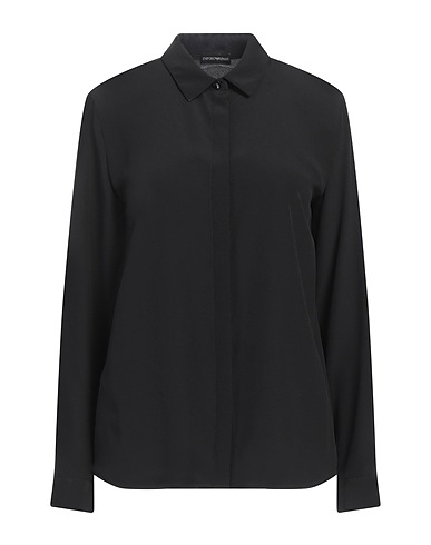EMPORIO ARMANI Silk shirts & blouses Black 100% Silk