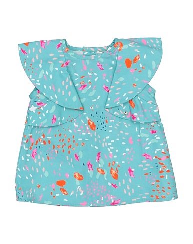 ELISABETTA FRANCHI Top Azure 100% Cotton
