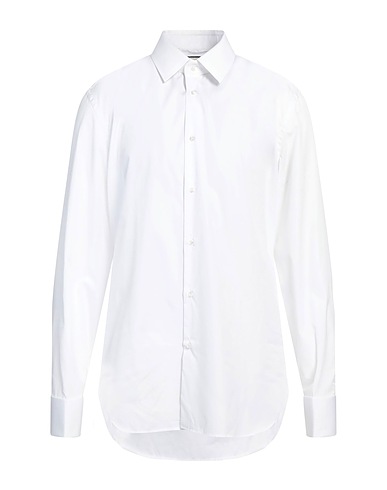 GUCCI Solid colour shirt White 100% Cotton