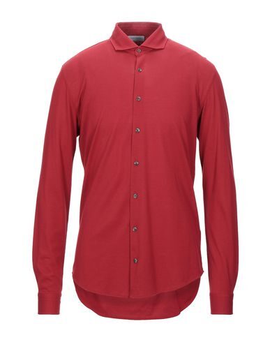 Gran Sasso Solid Color Shirt In Red