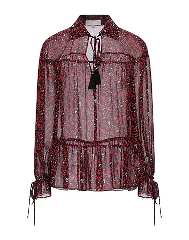 MICHAEL MICHAEL KORS Top Black 100% Polyester, Viscose