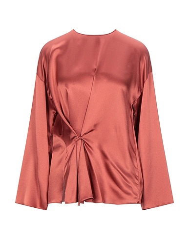VINCE. Silk top Rust 100% Silk