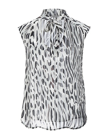 BIANCOGHIACCIO Top Ivory 98% Polyester, 2% Metallic fiber