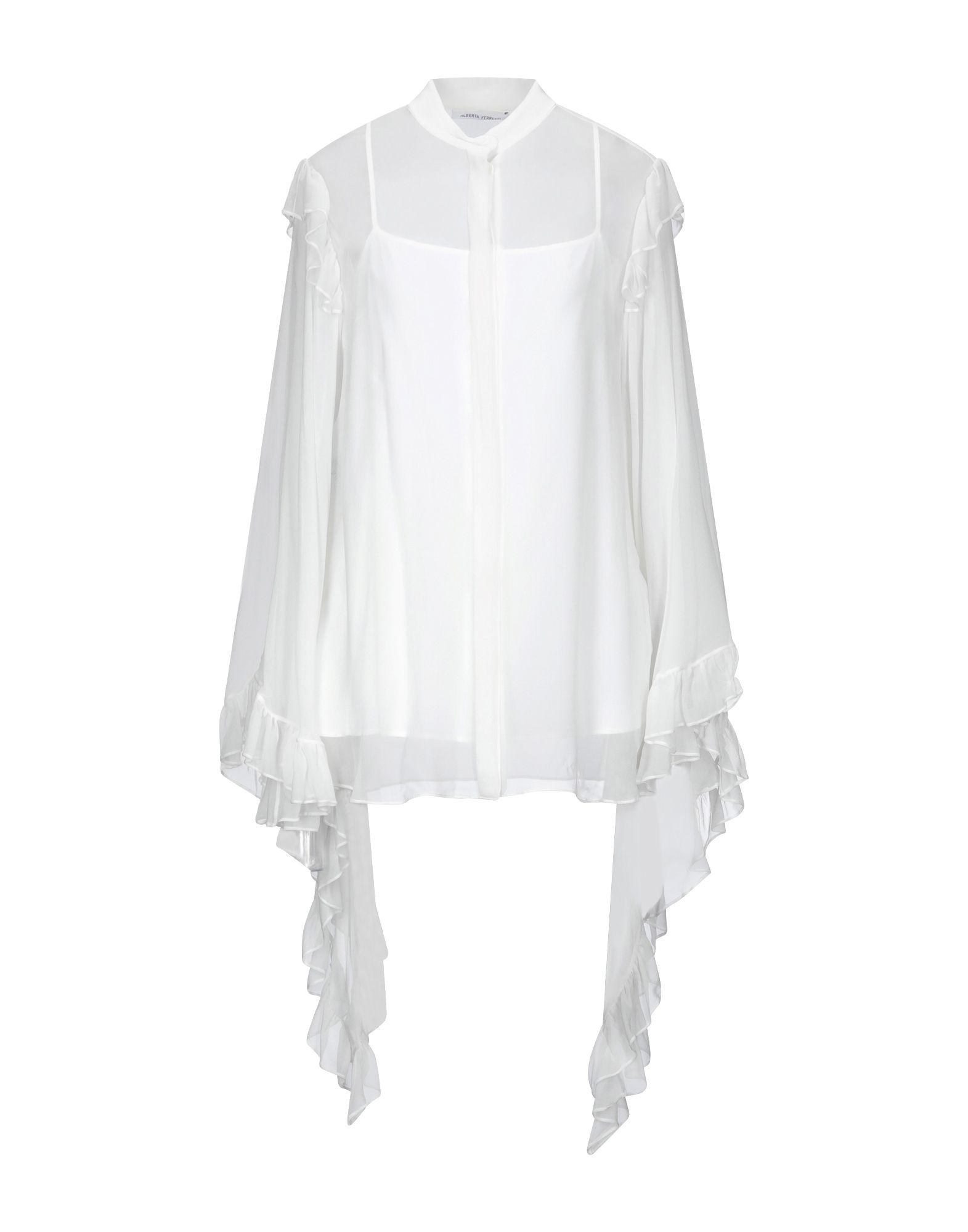 ALBERTA FERRETTI - Solid color shirts & blouses