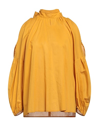 ERIKA CAVALLINI Top Senape 100% Cotone