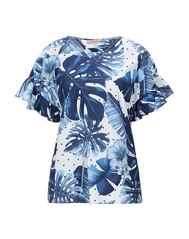 TWINSET Top Midnight blue 100% Cotton