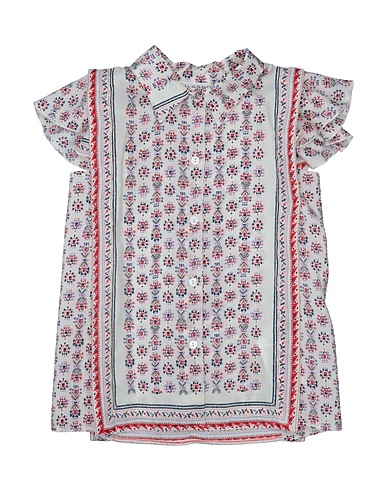 PHILOSOPHY di LORENZO SERAFINI Patterned shirts & blouses Ivory 100% Polyester