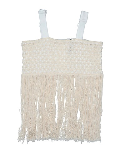 MANILA GRACE Top Ivory 100% Cotton