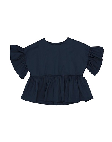 MANILA GRACE Top Midnight blue 98% Cotton, 2% Elastic fibres