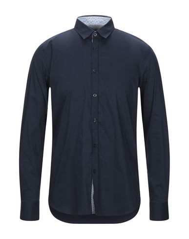 Click to view more detailed imagery on our partner's website Sseinse Solid Color Shirt In Dark Blue