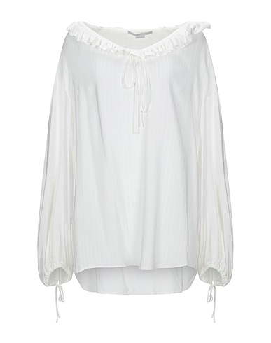 STELLA McCARTNEY Top White 60% Viscose, 40% Silk