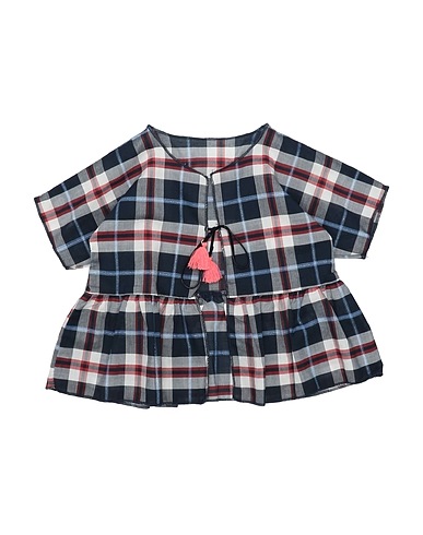 CUCÙ LAB Patterned shirts & blouses Midnight blue 98% Cotton, 1% Polyester, 1% Polyamide