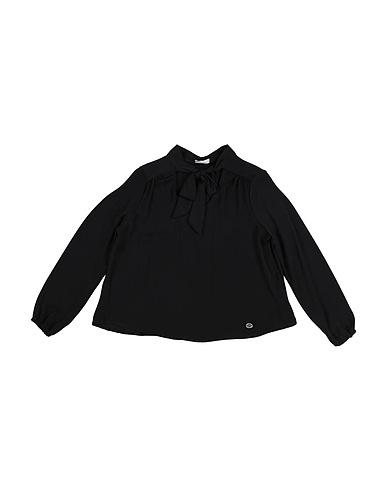 BYBLOS Top Nero 100% Poliestere, Cotone, Elastan