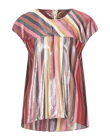 ALESSIA SANTI Top Brown 75% Viscose, 16% Polyamide, 9% Polyester