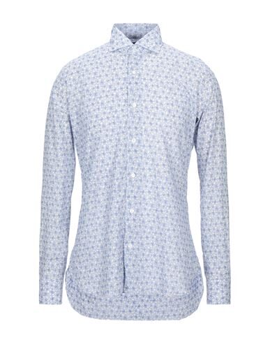Click to view more detailed imagery on our partner's website Barba Napoli Patterned Shirt In Blue