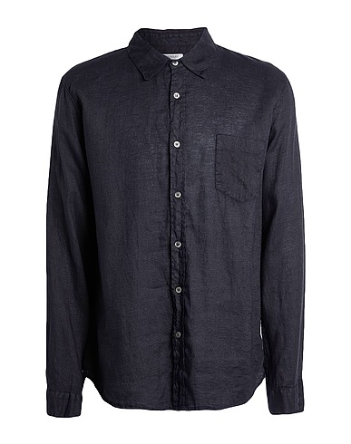 CROSSLEY Linen shirt Black 100% Linen